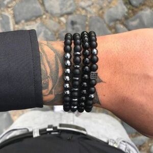 SO COOL! Men's 4 Piece Bracelet Set